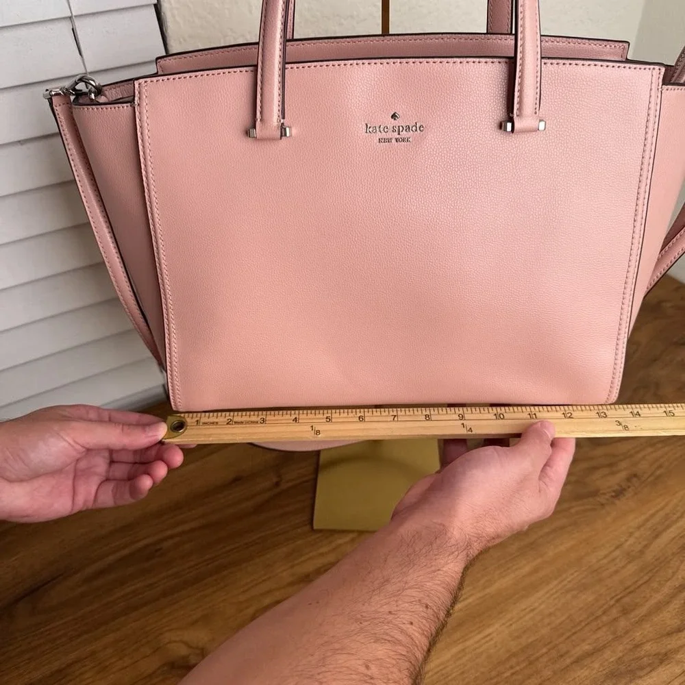 Kate Spade Patterson Drive Geraldine Satchel Pink Leather Bag